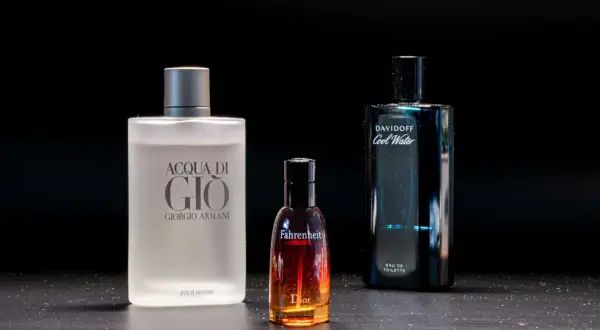 Perfumy męskie Acqua di Gio, Fahrenheit i Cool Water. Zastanawiasz się, ile kosztują perfumy w samolocie?